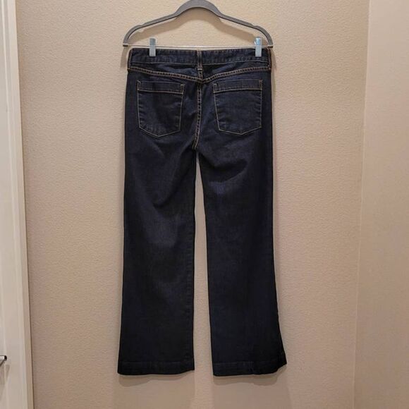 J. Crew Wide Leg Low Rise Jeans Size 8 - Picture 4 of 7
